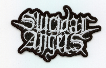 Suicidal Angels - Weisses Logo Kontour Aufnäher
