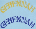 Gehennah - Logo Aufkleber