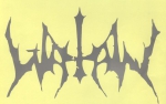 Watain - Silber Logo Aufkleber