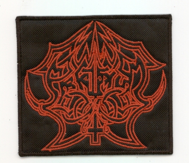 Abruptum - Rotes Logo Aufnäher