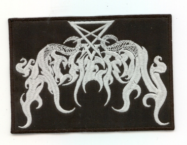 Acheron - Weisses Logo Aufnäher