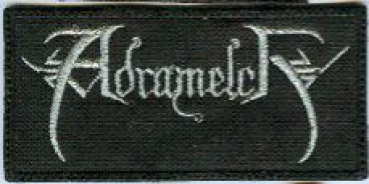 Adramaleck - Silber Logo Aufnäher