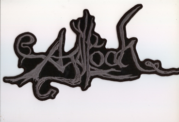 Agalloch - Graues Logo Rückenaufnäher