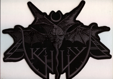 Akhlys - Grey Logo Backpatch
