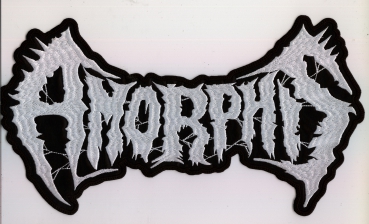 Amorphis - Weisses Logo Rückenaufnäher