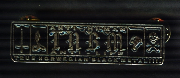 Anti Human - Logo Metalpin