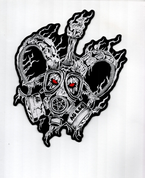 Archgoat - Goat Mask Rückenaufnäher