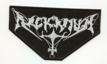 Arckanum - Weisses Logo Wappen Aufnäher