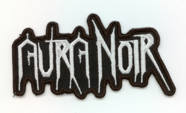 Aura Noir - Weisses Logo Kontour Aufnäher