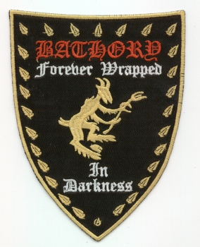 Bathory - Forever Wrapped Gold Aufnäher