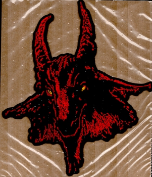 Bathory - Rote Ziege Rückenaufnäher