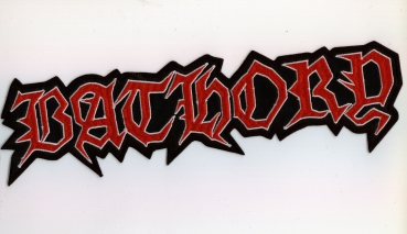 Bathory - Red White Octagon Backpatch