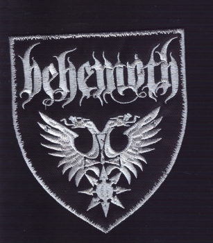 Behemoth - Adler  Weiss Wappen Aufnäher