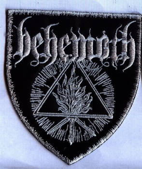 Behemoth - Weisser Furor Wappen Aufnäher