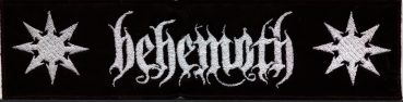 Behemoth - Logo Star Stripe Aufnäher