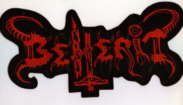 Beherit - Old Red Logo Backpatch