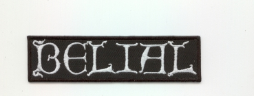 Belial - White Logo Patch