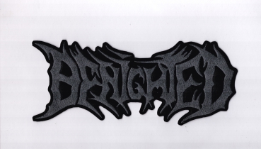 Benighted - Graues Logo Rückenaufnäher