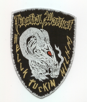 Bestial Warlust - Hells Fuckin Militia Schild Aufnäher