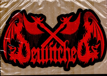 Bewitched - Rotes Logo Rückenaufnäher