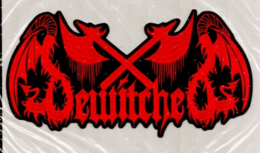 Bewitched - Red Logo Fullshape Backpatch