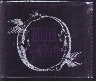 Black Oath - Logo Woven Aufnäher