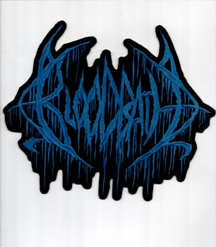 Bloodbath - Blaues Logo Rückenaufnäher