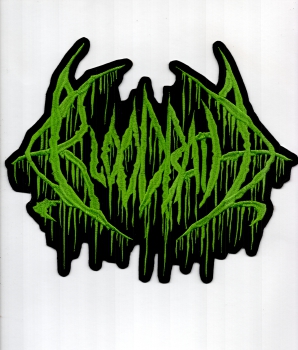 Bloodbath - Grünes Logo Rückenaufnäher