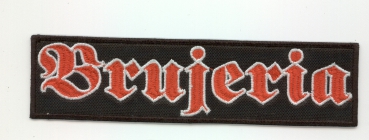 Brujeria - White Red Logo Patch