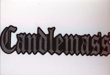 Candlemass - Graues Logo Rückenaufnäher
