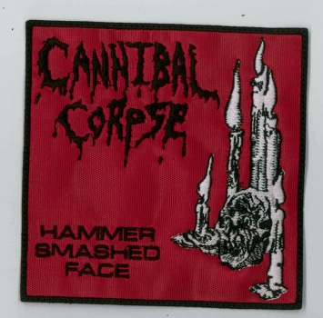 Cannibal Corpse - Hammer Smashed Face Rot Aufnäher