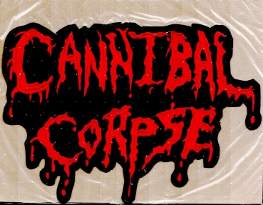 Cannibal Corpse - Old Red Logo Backpatch