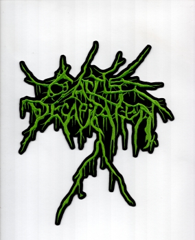 Cattle Decapitated - Grünes Logo Rückenaufnäher