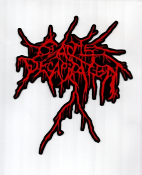 Cattle Decapitated - Red Logo Backpatch