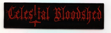 Celestial Bloodshed - Rotes Logo Aufnäher