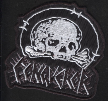 Conqueror - Skull Logo Kontour Aufnäher
