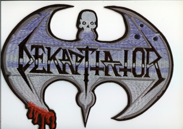 Dekapitator - Farbiges Logo Rückenaufnäher