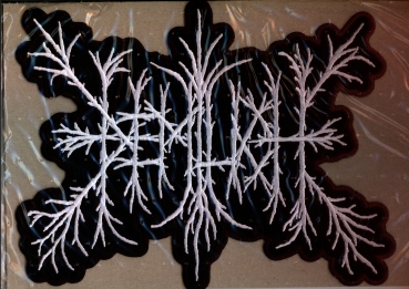 Demilich - Weisses Logo Rückenaufnäher
