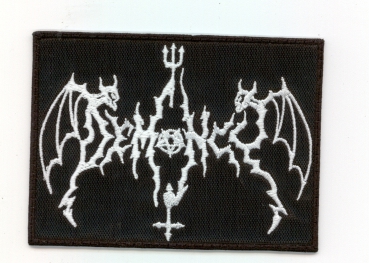 Demoncy - White Logo Patch