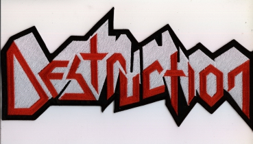 Destruction - Red White Backptach