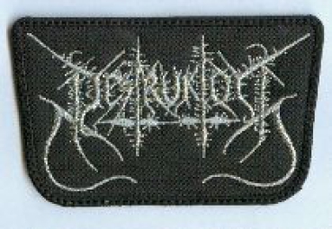 Destruktor - Silber Logo Aufnäher