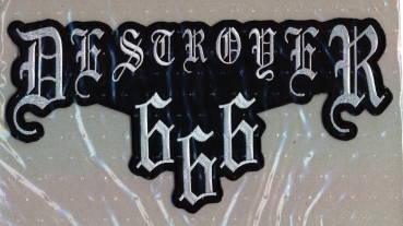Deströyer 666 - Altes Logo Rückenaufnäher