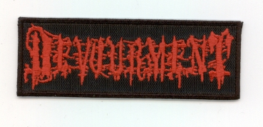 Devourment - Rotes Logo Aufnäher