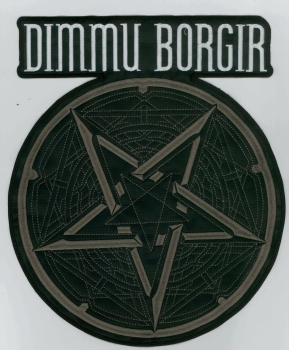 Dimmu Borgir - Pentagram Rückenaufnäher