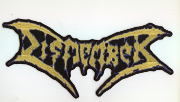 Dismember - Blue Yellow Blue Logo Backpatch