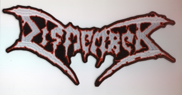 Dismember - Red White Red Logo Backpatch