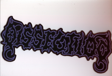 Dissection - Blue Logo Backpatch