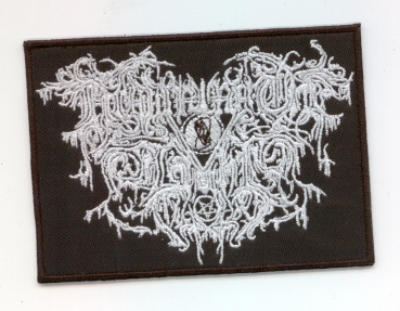 Drowning the Light - Weisses Logo Aufnäher
