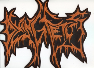 Dying Fetus - Orange Logo Backpatch