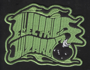 Electric Wizard - Green Bomb Logo Shape Patch
